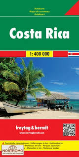 Costa Rica FB Road Map 1:400,000-2013