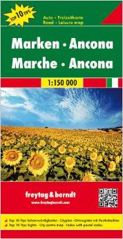 Marche - Ancona 1 : 150 000 (Italy Regional Map) FB