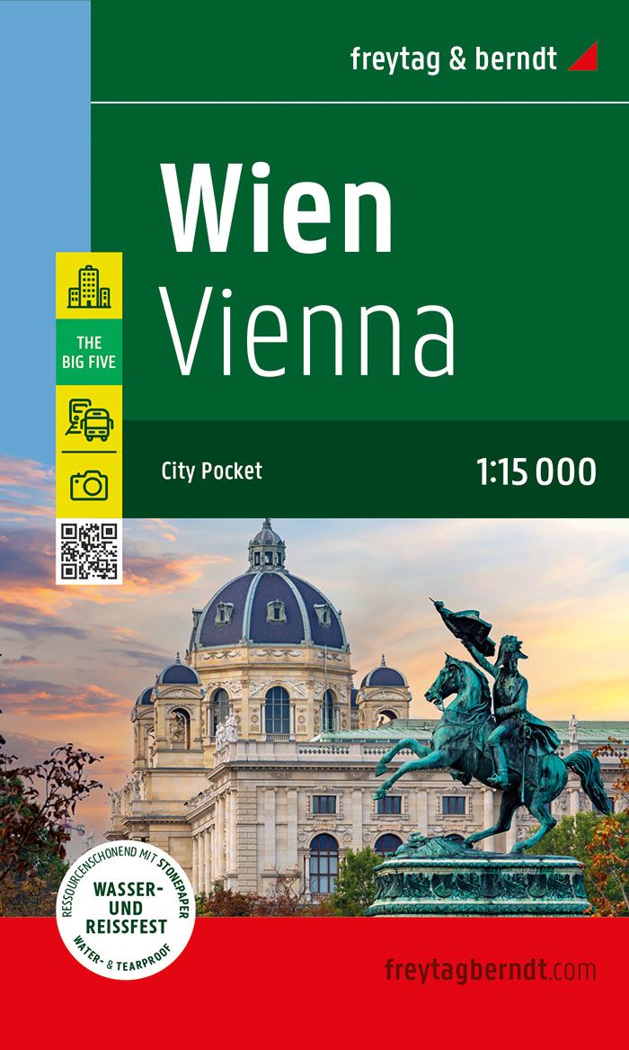 Vienna Pocket City Map 1:15,000 - FB - 2024