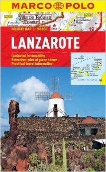Lanzarote Marco Polo Holiday Map 1 : 100,000