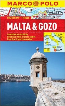 Malta & Gozo Sol Marco Polo Holiday Map 1 : 50 000