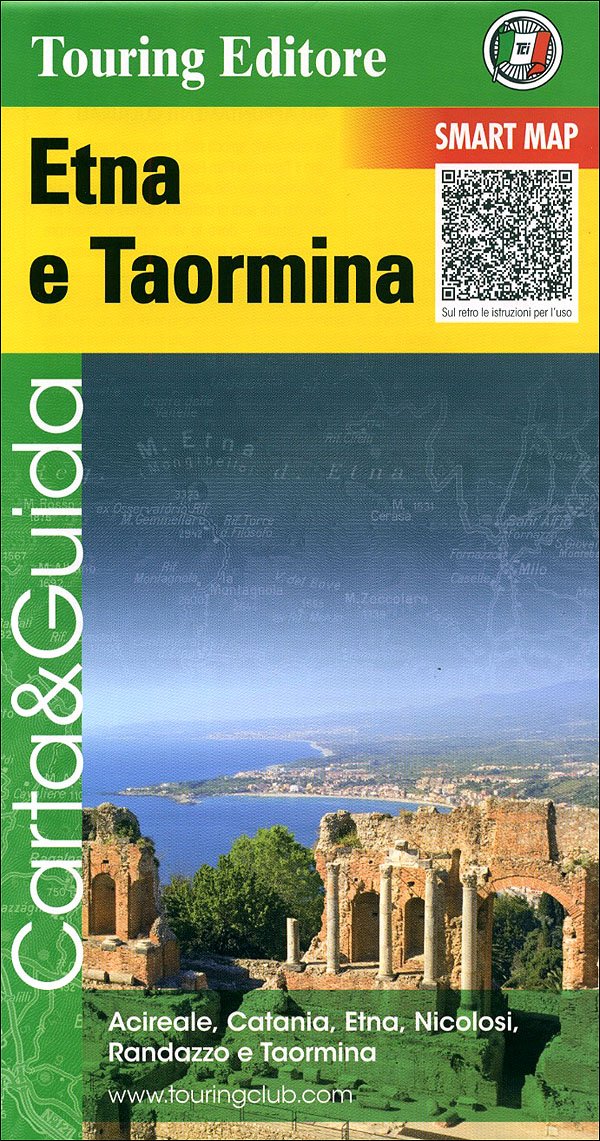 Etna e Taormina 1:175,000 - TCI