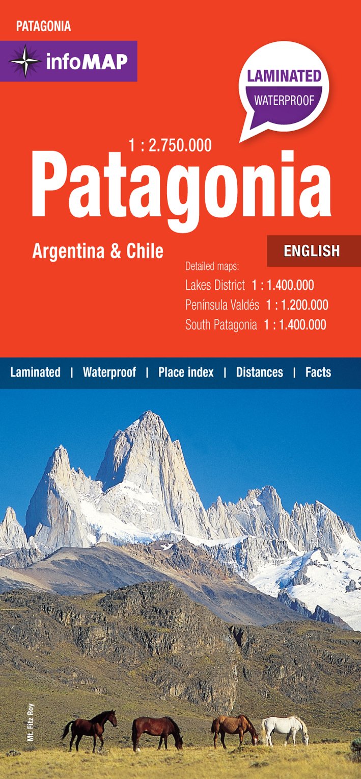 Patagonia (Argentina & Chile) infoMap (Ningit) - 1:2,750,000