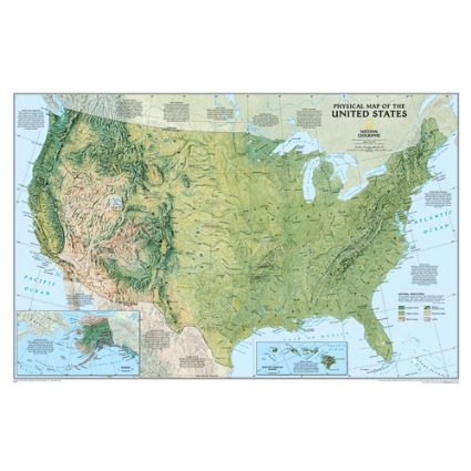 United States Physical - 24"H x 36"W