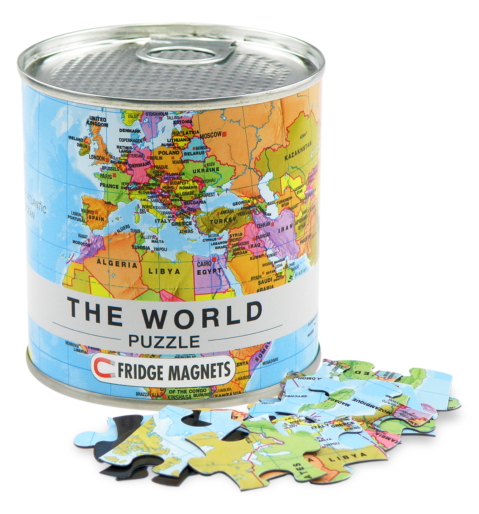 The World Puzzle fridge magnets 100 pieces 33*23cm