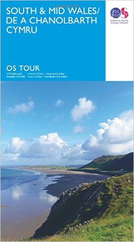 South & Mid Wales (OS Tour Map)