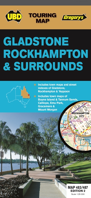 Gladstone Rockhampton Map
