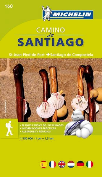 160 Camino de Santiago Atlas 1:150k- 2015 edi