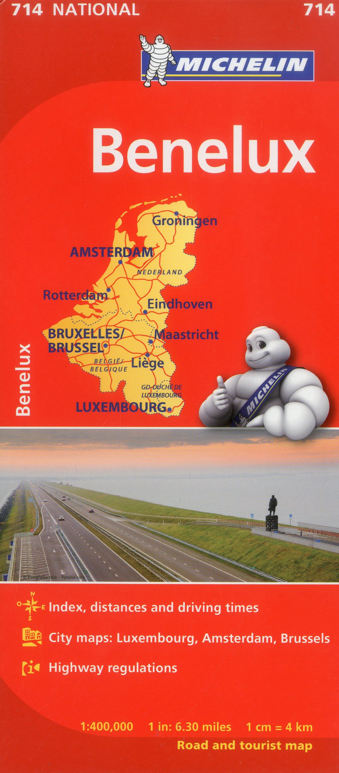 714 Benelux-Belgium/Lux/Netherlands - Michelin- 2016 edi