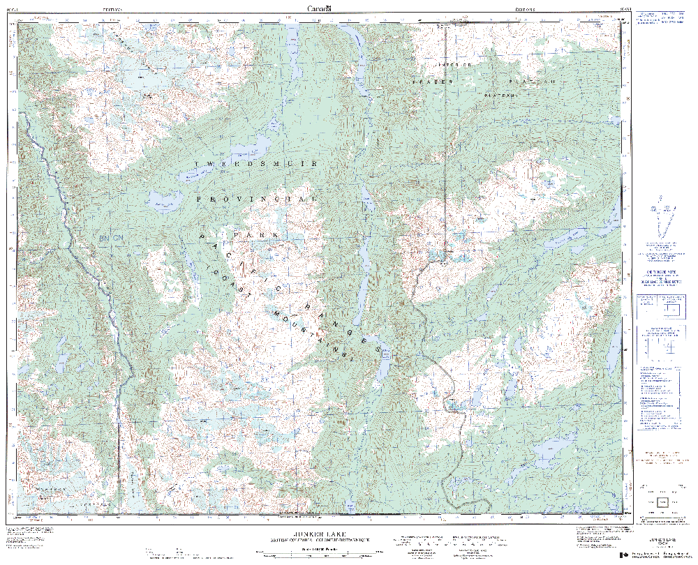 093C04 JUNKER LAKE [093C04] 13.95 ITMB, We are mapping the world