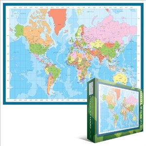 Puzzle Wall Maps