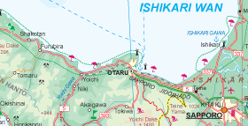 1. Hokkaido Map in Digital Format 1:800,000